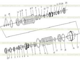 GO FORWARD LOW-END CLUTCH SHELL BD05-01200