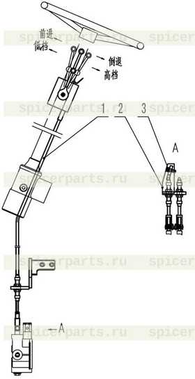 CONTROL CABLE ASS'Y