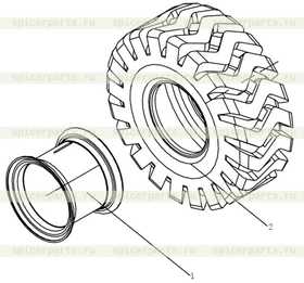 WHEEL FELLONE LY13-20.918