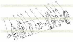 BOLT M8X28 Q/YC207-0828