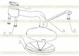 SCREEN BRACKET 6105QA-1010131A