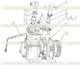 LOCK NUT D08F2-3509062