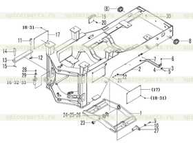 BOLT GB5783-M10*20EpZn-8.8