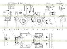 GRAPHIC SIGNS ARTICULATED STEERING