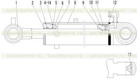 PISTON HSGL-100/55*404-4