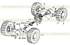 FRONT AXLE SCUTCHEON