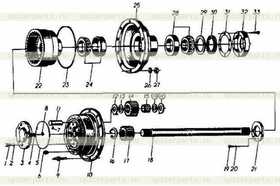 NUT GB6171-M18*1.5EpZn-8