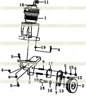 Air compressor unit 13051018