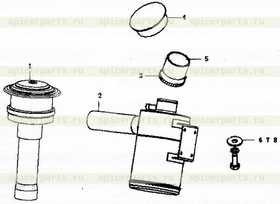 Air cleaner B7648-1109100В