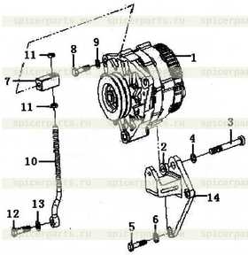 Alternator 13024500