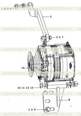 Alternator 311-3701100