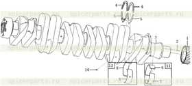 Crankshaft gear 13022334