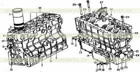 Cylinder block ЗЗО-1002114