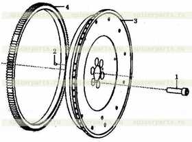 Flywheel 13035407