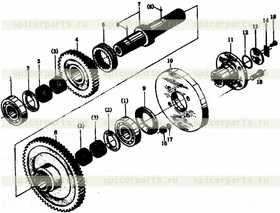 Spring washer GB93-14-65Mn