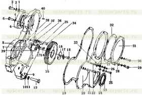 Screw M8x20 Q/YC1820820TF2