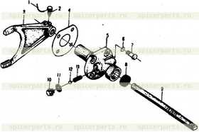 Gear selector fork ZL20-030048