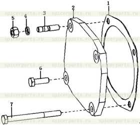 Screw Q150B0825 0Ш2331