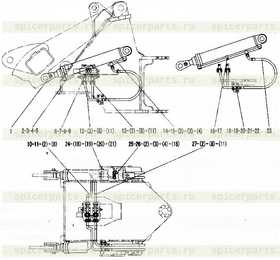 Bolt GB5783-M 10* 16EpZn-8.8