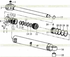 Screw GВ70.1-М8*20-8.8