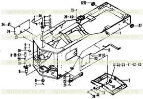 Шайба регулировочная 443325/4x7x2