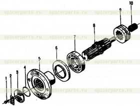 Output shaft ZL20-030015A