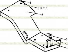 Bolt GB 16674-М 12*25EpZn-8.8