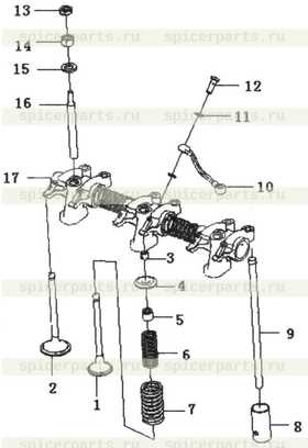 Valve spring 6105Q-1007022