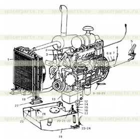 Nut GB6170-M20EpZn-8