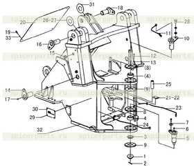 PIN LGB301-60*125*235G-40Cr