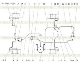 BRACKET OF AIR DYER