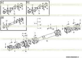 Flange yoke