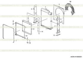 Radiator bracket