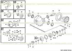 Differential housing