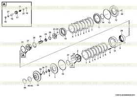 Retaining ring GB893.1-90-65Mh