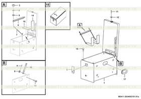 Battery box LG936L