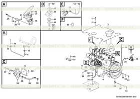 Clevis pin GB882-B6*22EpZn-35