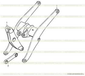 Коромысло рабочего оборудования 2915431