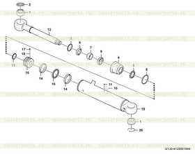 Retaining ring GB893.K2-65Mh