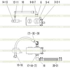 INLET TUBE OF PRIOPTRY VALVE