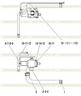 OUT OIL TUBE OF PUMP