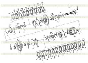 EX. FRICTIONAL DISC 0501 309 329 S=2,0