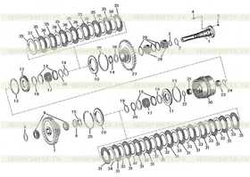 EX. FRICTIONAL DISC 0501 309 329 S=2,0