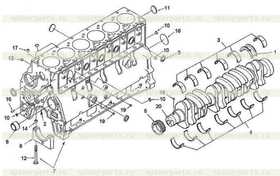 BEARING,CRANKSHAFT THRUS A3901150