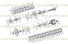 GEAR YD13 252 009 (K2) Z=64/23