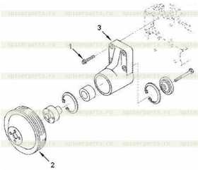 PULLEY,FAN C3971283