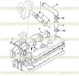 MANIFOLD,EXHAUST C3970066