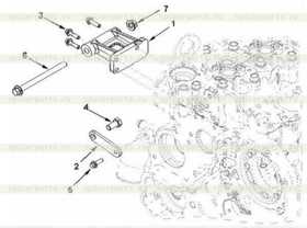 BRACE,ALTERNATOR A3910923