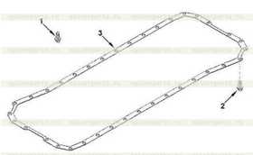 GASKET,OIL PAN C3959052