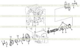 OUTPUT GEAR YD13 303 003 Z=53